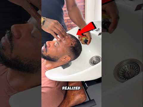 This Guy Got A Haircut With Fake Hair Like Ronaldo 🤯😱 #viral #haircut #ronaldo #shorts