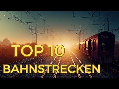The 10 most beautiful railway lines in Germany – Breathtaking train journeys!