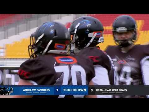 CEFL Championship: Wroclaw Panthers vs Kragujevac Wild Boars - 70:13 [May 11, 2019]