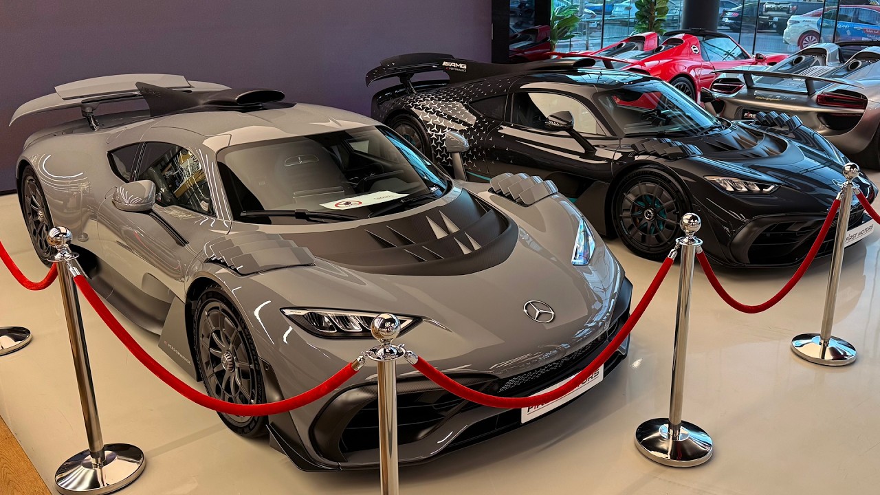 F1RST MOTORS DUBAI - Walking Around INSANE Supercar Dealership!