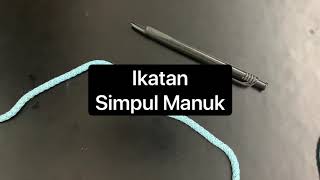 Simpul Manuk (Clove Hitch) #ikatan #simpulan #talitemali