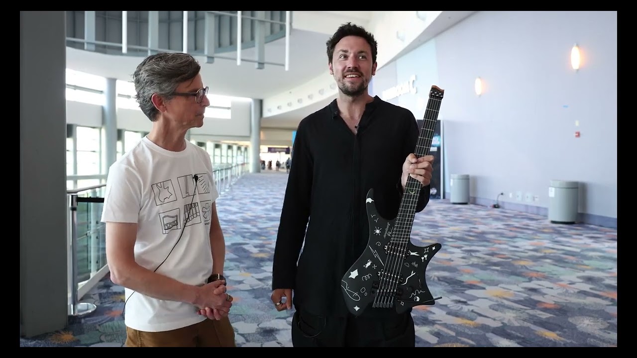 Ola and Plini introduces the Boden Standard NX 6v| .strandberg* Guitars - YouTube