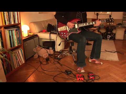 Gibson SG "Robby Krieger" Aged and signed Part 2 clean and overdrive