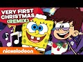 The Very First Christmas Loud House Remix SpongeBob Sing A Long