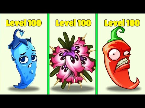 PvZ 2 Challenge - Every Plant Level 1 Vs Level Max Vs Level 100 Vs 6 Sportzball Gargantuar
