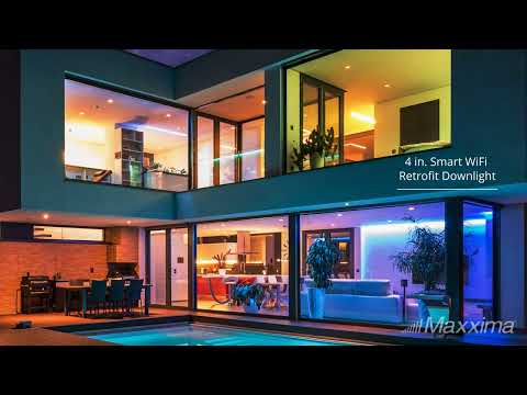 Maxxima Integrated LED Recessed Downlights