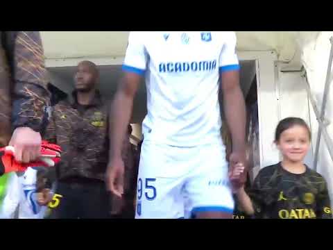 AUXERRE VS PSG-1-2 - messi assist -mbappe score 💥👌#football #messi #mbappe #youtube 💙🖤