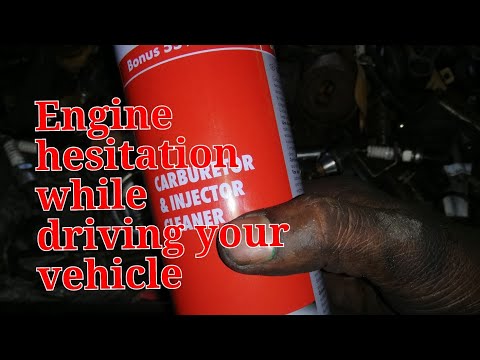 How to fix an engine hesitation during acceleration.EFI clean  without removing  any injectors,MAP