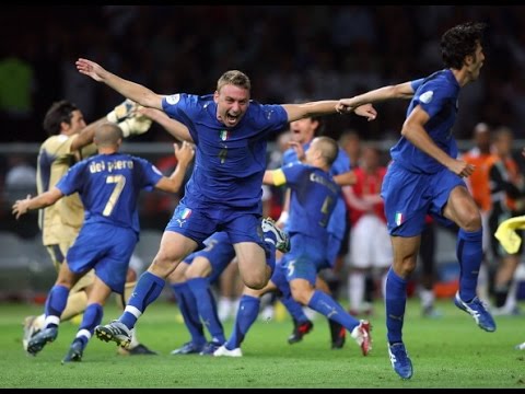 ITALIA 2006 - campioni del mondo! Last penalty by Fabio Grosso