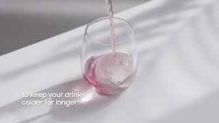 Samsung Chill your drinks with cubed or Sphere Ice™ | Samsung