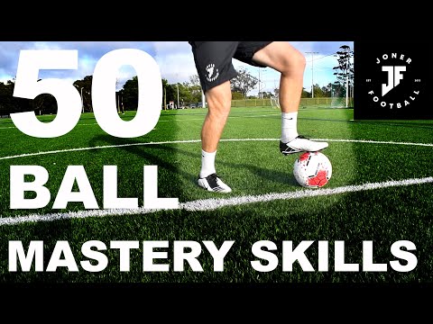50 BALL MASTERY SKILLS | Joner Football