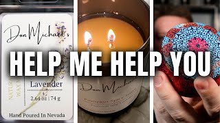 Helping Other Candle Makers | Subscriber Candle Testing & Review: Don Michael's (Ep 21)