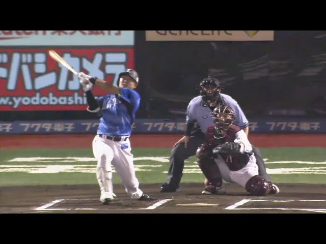 【6回表】完璧な一発!! ライオンズ・森の2試合連発となる14号ソロで追加点!!  2018/8/10 E-L