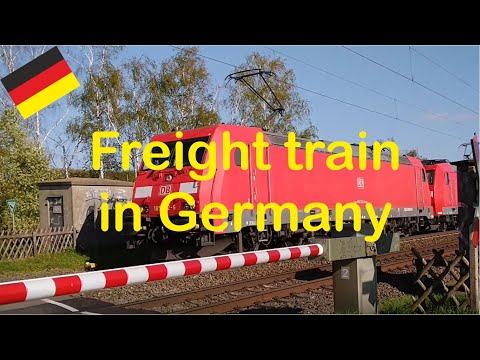 Freight train in Germany - April 2020