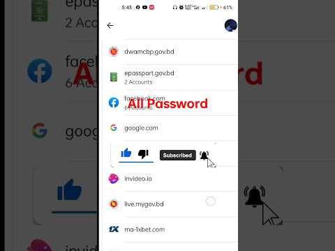 How to know all password saved in your Google account #shorts #short #shortvideo  #secrettips