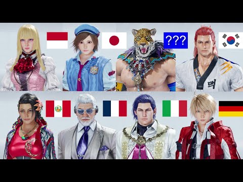 Every Language In TEKKEN