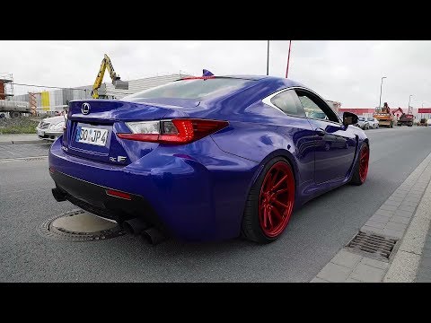 JP's Lexus RC F w/ Armytrix Header-Back Exhaust - Loud Accelerations & Donuts!