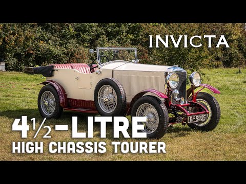 Thumbnail for 1930 Invicta 4½–Litre High Chassis Tourer by Car