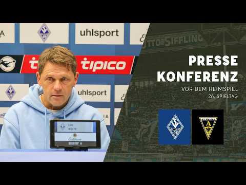 3rd League | Matchday 26 | SV Waldhof - Alemannia Aachen | Pre-match press conference