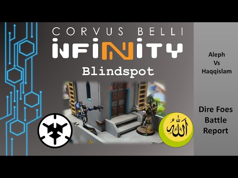 Fast Panda Gaming: Infinity Dire Foes Battle Report - Blind Spot (Aleph vs Haqqislam)