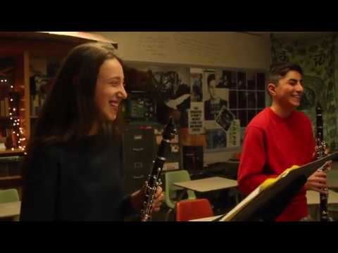 Tiny School Desk Concert: Summertime Jazz Clarinet Duet