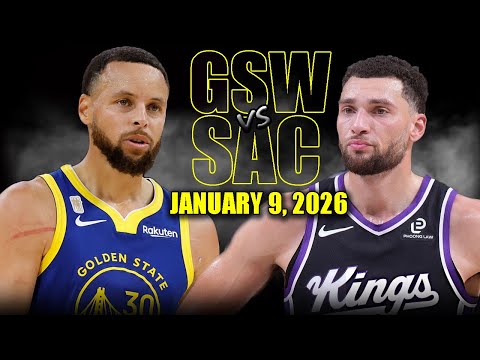 Golden State Warriors vs Sacramento Kings Full Game Highlights - January 9, 2026 | NBA Season