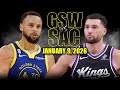 Golden State Warriors Vs Sacramento Kings Full Game Highlights January 9 2026 NBA Season