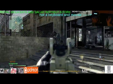MW3 "LIVE" - 5 MOABs in a Row! | Reappear Talking Trash Again!