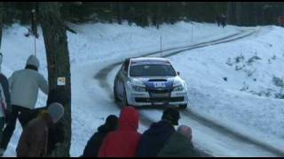 preview picture of video 'Rallye de Montés Carlo 2010 - Es 9 Saint Bonnet - Saint Bonnet'
