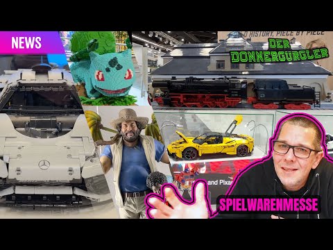 Spielwarenmesse 2023 - Klemmbaustein Neuigkeiten und andere Eindrücke