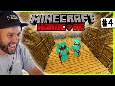CromoTag - HARDCORE Minecraft #4 - WE PASSED 2 CHALLENGES!