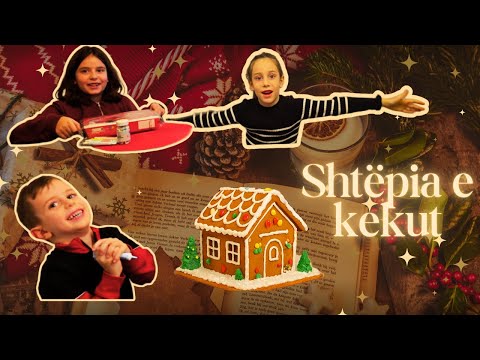 Shtëpi Kekësh për festat e fundvitit 🎄 | Video për Fëmijë