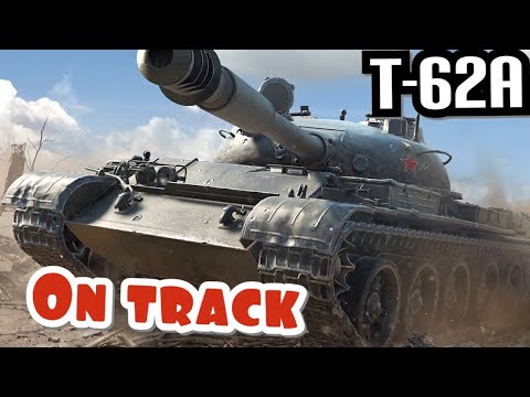T-62A On Track Soviet On Track || WoT Console Hot Wheels PS4 XBOX