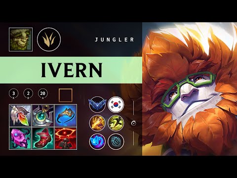 Ivern Jungle vs Talon - KR Diamond Patch 26.01