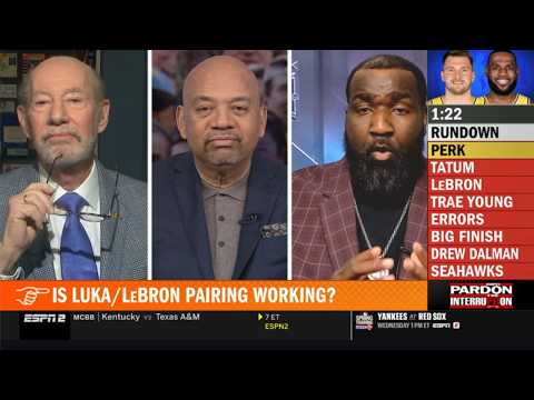 Pardon the Interruption| Is Luka/LeBron pairing working? - Pistons not in Cavaliers' class? - Wilbon