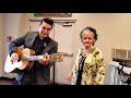 Joanne Cash Yates and Aaron "A.R Cash" singing "Jackson"