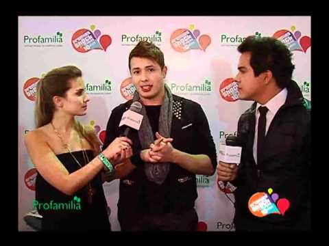 Mauricio Rivera, Cantante colombiano en entrevista con Profamilia