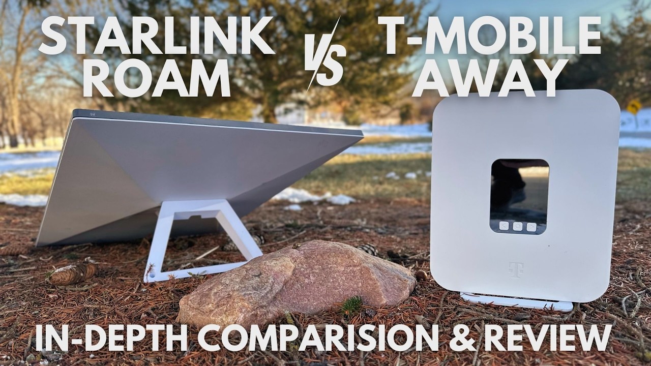 T-Mobile AWAY vs Starlink ROAM: In-Depth Comparison, Speed Tests, and Review