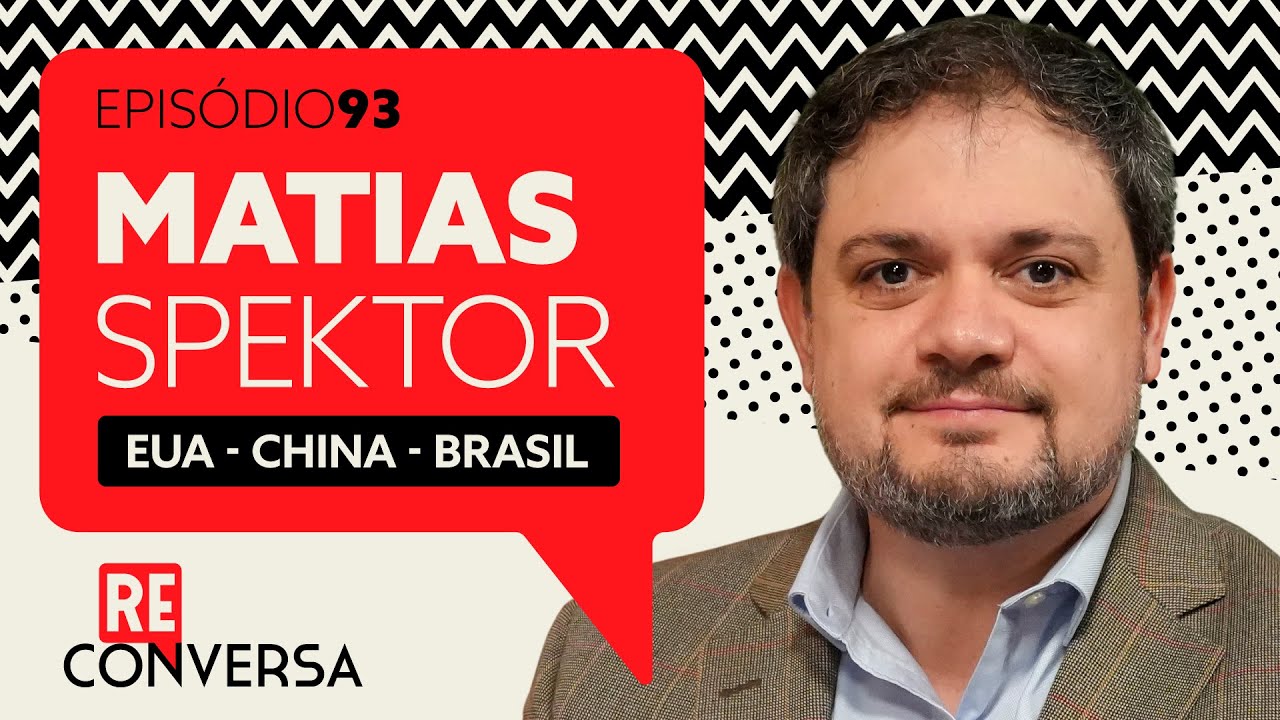 Matias Spektor: os EUA, a China e o mal-estar da civilização. Com Reinaldo e Walfrido. Reconversa 93