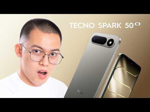 Thumbnail for Tecno Spark 50 5G Full Review l Great Camera, Design and Fast 5G+ for only P6,000