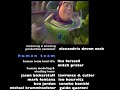 Toy Story 2 1999 End Credits Fullscreen