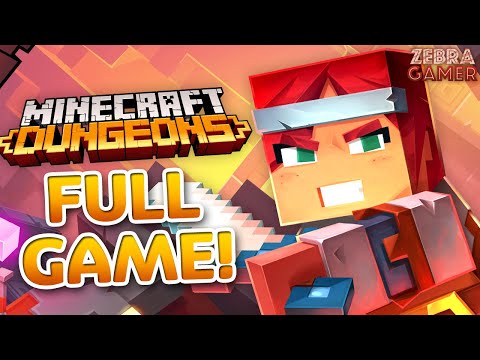 Minecraft Dungeons Full Game Walkthrough!