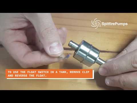 Spitfire Pumps  - Reversing the Float Switch (Well to Tank)