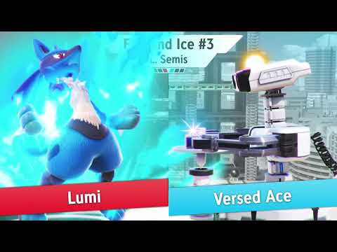 Lumi (Lucario) vs Versed Ace (ROB) - Fire and Ice #3 Losers Semi Finals