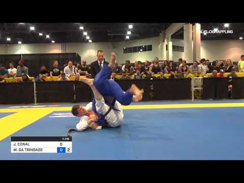IBJJF World Masters 2019 - Brown Belt - Heavyweight - James O'Reilly vs M. Da Trindade