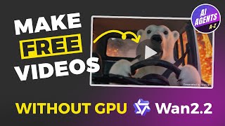 Wan 2.2 for FREE (NO GPU NEEDED) - Best VEO3 and Seedance alternative (ComfyUI + n8n workflow)