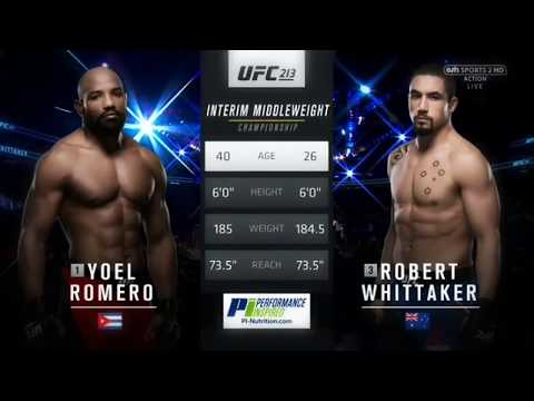 UFC 213  (7.14.2017)  //  Cuba vs Australia  ● Fight Highlights