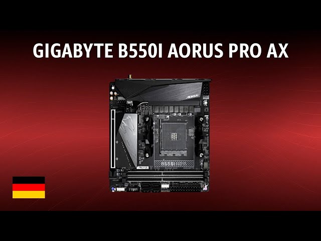 Vídeo relacionado con GIGABYTE B550I Aorus Pro AX (AM4 AMD/B550/Mini-Itx/Dual M.2/SATA 6Gb/s/USB 3.2 Gen 1/WiFi 6/2.5 GbE LAN/PCIe4.0/Realtek ALC1220-Vb/DisplayPort 1.4/2xHDMI 2.0B/RGB Fusion 2.0/DDR4/Gaming Motherboard)