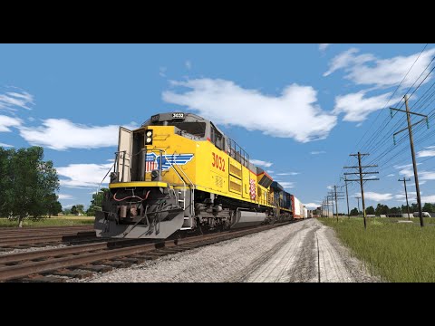 Trainz 22: UP MTPSI Topeka - Salina UP 3032 - 967