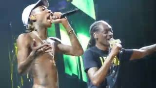 Wiz Khalifa &amp; Snoop Dogg - Young Wild &amp; Free - First Night of High Road Tour-